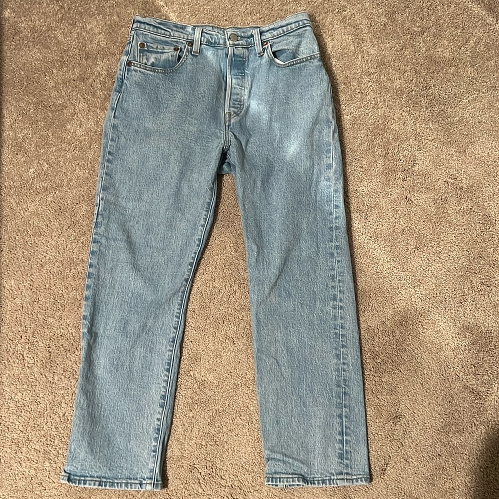 Levi's 501 original Fit straight leg jean W28 L26